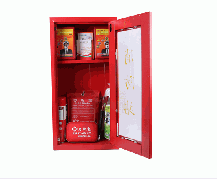 lưới bảo vệ Mini trạm cứu hỏa đặt khẩn cấp tủ cháy tủ công cụ tủ thiết bị chữa cháy tủ khẩn cấp hộp cứu hỏa hiển thị tủ - Bảo vệ xây dựng găng tay bảo hộ lao động