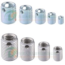 Dasheng supply three-hole stainless steel self-tapping screw sleeve self-locking nut can be quickly installed aluminum hard wood plastic