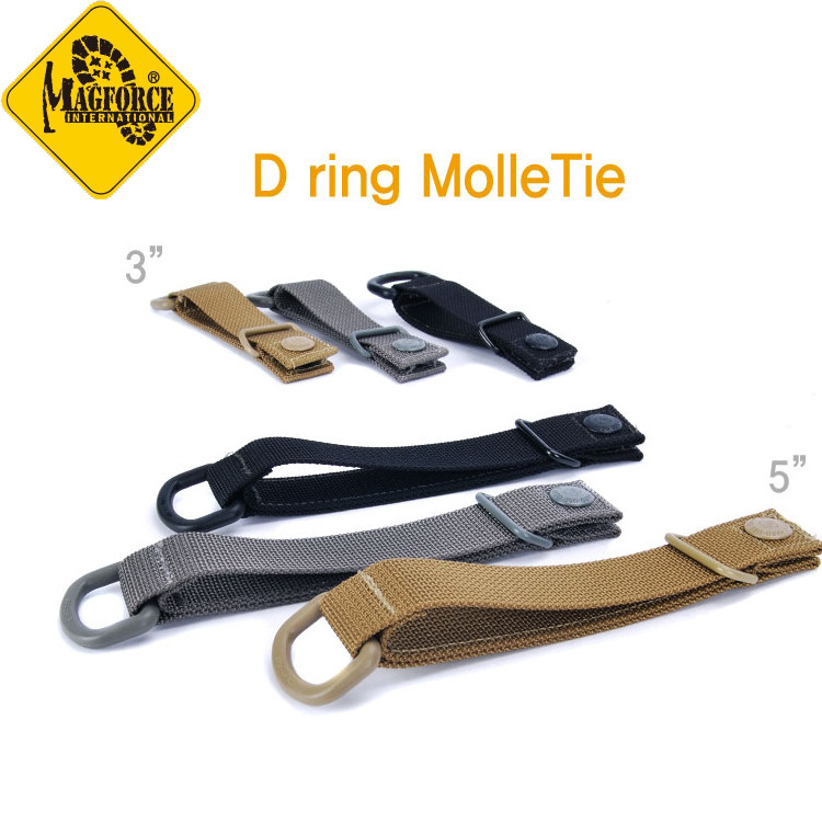 MagForce McGehos Taiwan Sankei Horse 3 inch fastening strip Clip with D ring MP0105 MOLLE belt