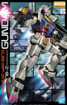 Bandai assembled model gundam MG 1:100 RX-78-2 year war game color spot