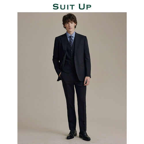 Элитный шерстяной комплект, черный костюм для отдыха, свадебное платье, облегающий крой