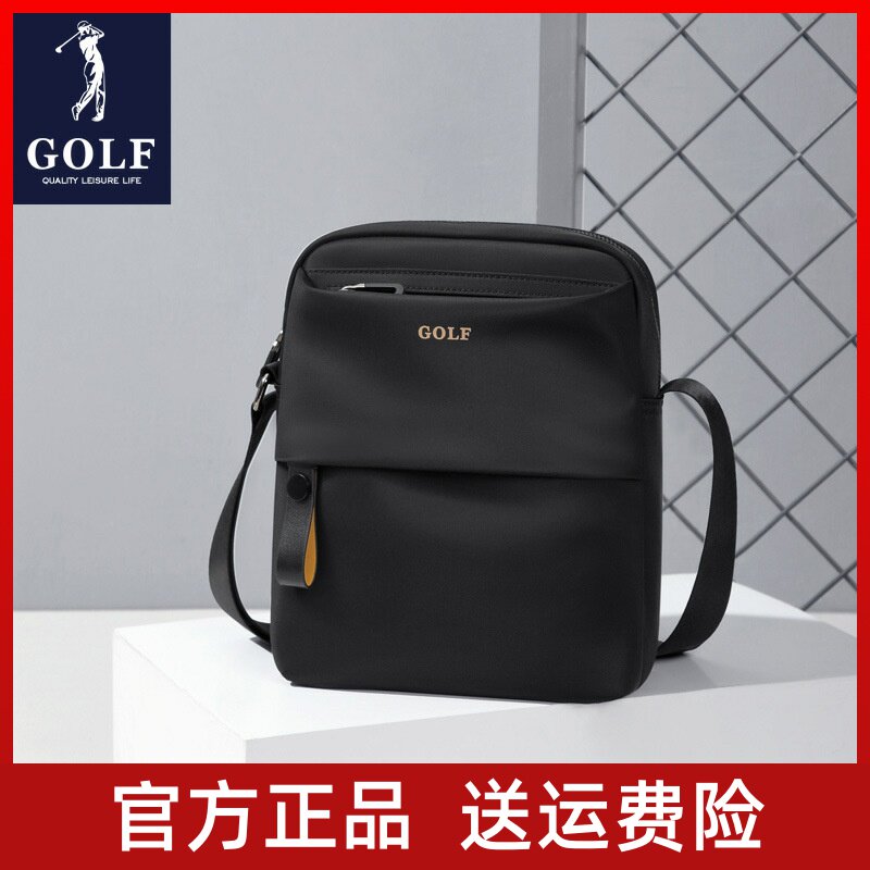 GOLF new shoulder bag men's large-capacity casual messenger bag Oxford canvas business bag trend small backpack
