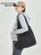 波斯丹顿新款托特包女抽绳双肩背包小众设计大容量通勤单肩手提包