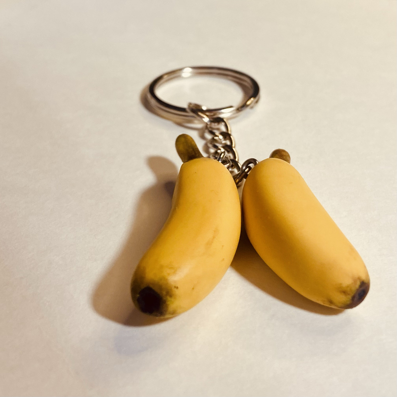 Prohibited Banana Green Purely Handmade Cute Realistic Banana Keychain Bag Pendant Gift Fun Hanging Ornament Creative and Interesting Prohibited Banana Green Purely Handmade Cute Realistic Banana Keychain Bag Pendant Gift Fun Hanging Ornament Creative and Interesting
