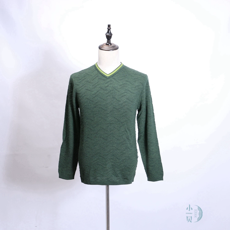 Ưu đãi đặc biệt áo len len áo len 8131M1 chất lượng len nam áo len dài tay - Áo len