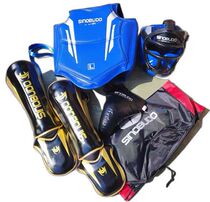 Professional Sanda protective gear full set of adult masks boxing helmets childrens fighting mens and womens chest protectors leg protectors head protectors and crotch protectors