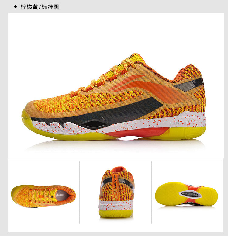 Ưu đãi đặc biệt 18 năm mới giày cầu lông Li Ning Giày thể thao mới AYTN061 chống sốc hấp thụ bóng trước thoáng khí AYAN011 giầy cầu lông lining