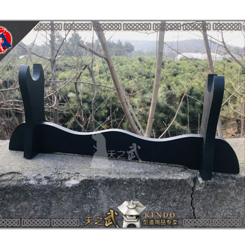 (Martial Sword Road) Black Knife Frame Monolayer Knife Rest can be torn down-Sword Road Supplies