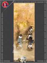 Kendo turban hand-wipe pure cotton printed and dyed peddler cat sweat-absorbent and breathable kendo bogu men towel