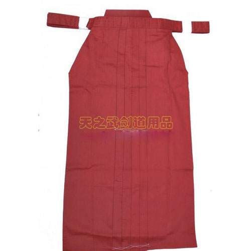 (Tenmu Kendo) High quality Kendo suit Kyokushin Red Iihe Hakama (Hakama)