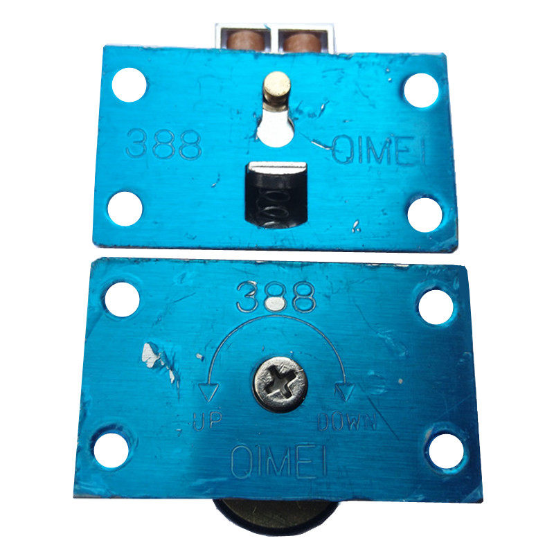 Full 4 Pay with stainless steel 388 Type wardrobe Sliding Door pulley Push-pull wood doors and windows mute bearing wheels