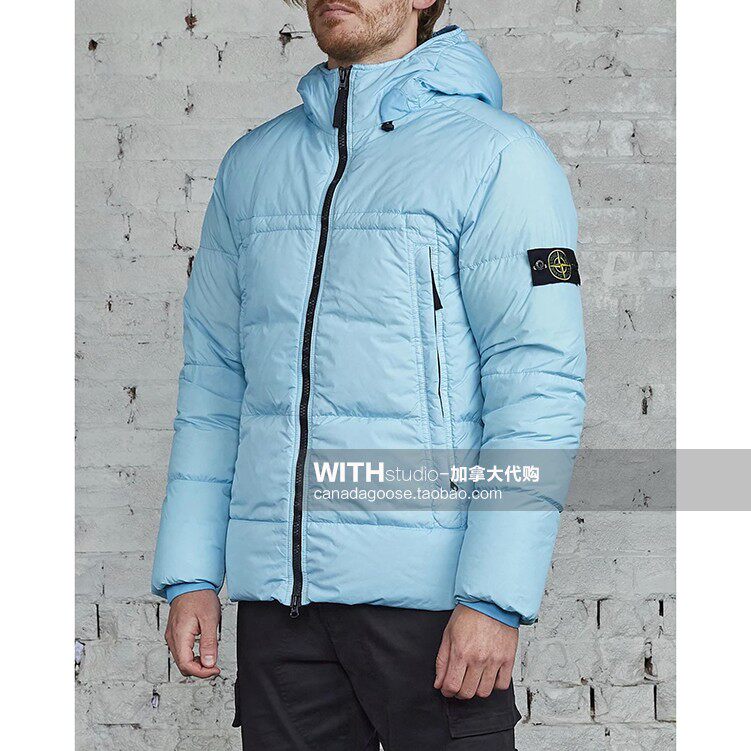 Seconds Kill Discount Stone Island Stone Island Real Down Crinkle Reps Men's Down Clothing