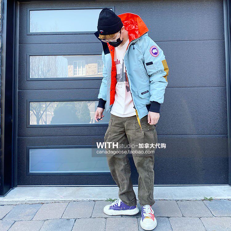Canada goose Canada Goose X Rhude X NBA joint Chilliwack Air Force 7999URD