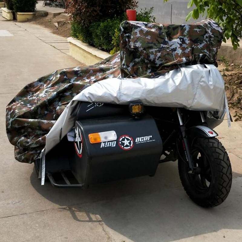 Sidecar Cover for Three-Wheeled Motorcycles, Suitable for Daqi, Dahu, Yingshe, Qinghe, Changjiang 650, Jialing 600, Aifan, Hexin, Weekend Wind Models