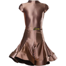 CONNY Conny 2024 new Latin dance clothing womens competition regulations Blackpool professional childrens dance fishbone skirt