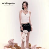 Оригинальная дизайнерская кружевная сексуальная майка топ с бантиком, топ с чашечками, французский стиль