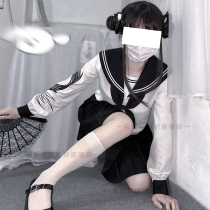  Taichi fish”Hanamimori original autumn jk uniform bad sailor suit Female student class school uniform set full set