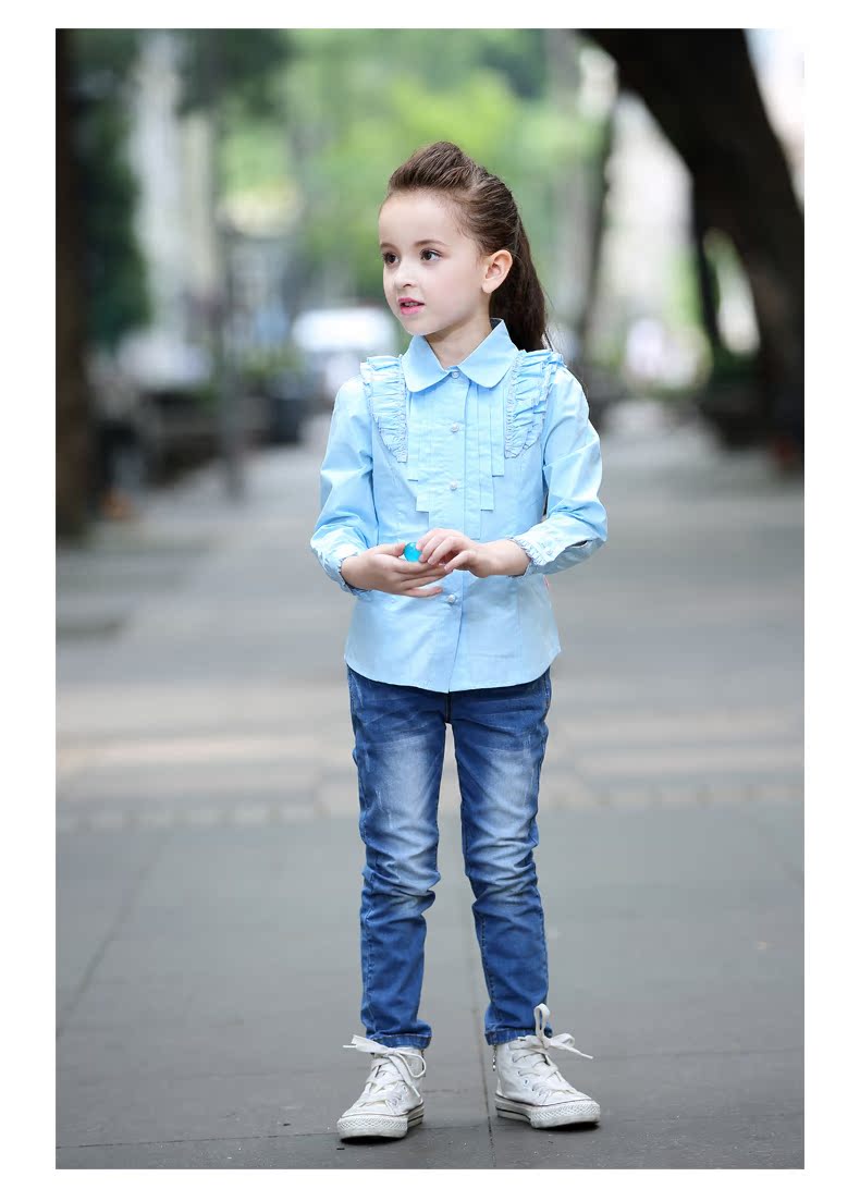 Chemise fille ROBO à manche longue - Ref 2085712 Image 25