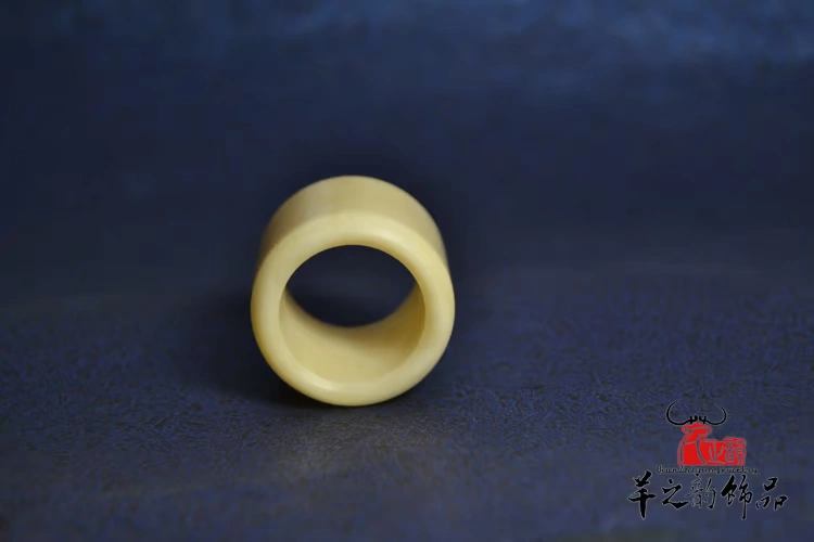 Yak xương ngón tay người đàn ông mảnh dầu lạc đà xương ngón tay trung thực xương xương tự nhiên nhẫn cặp bạc