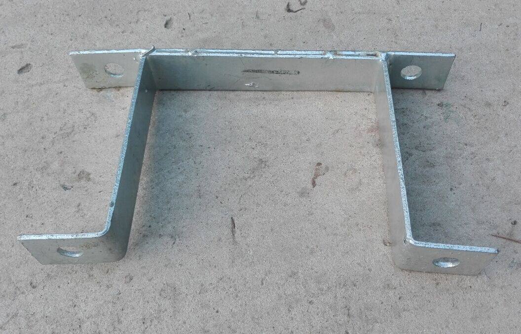 Processing custom-made signage special hoop connector pipe clamp bracket type sign special hoop double-sided square pipe card