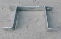 Processing custom-made sign special hoop connector pipe clamp Bracket type sign special hoop double-sided square pipe card