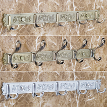 Antique clothes hook European style row hook Wall hanging hanger Bathroom clothes hook Door hanging clothes hook Clothes hook