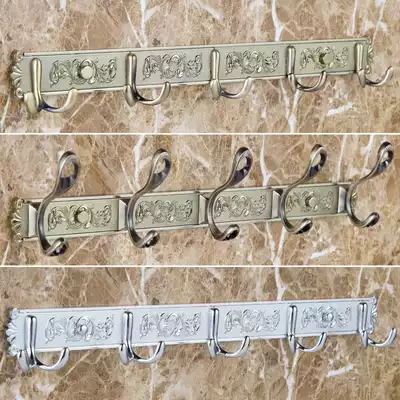Antique clothes hook European-style hook Wall Wall hanger bathroom coat hook door rear hanging clothes hook clothes adhesive hook