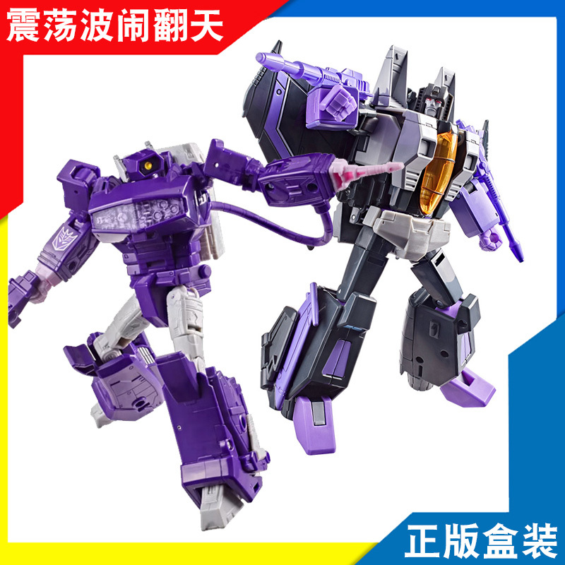 In-Stock Hasbro Transformers Generations Ss86 Movie V-Class Shockwave Fighter Rumble
