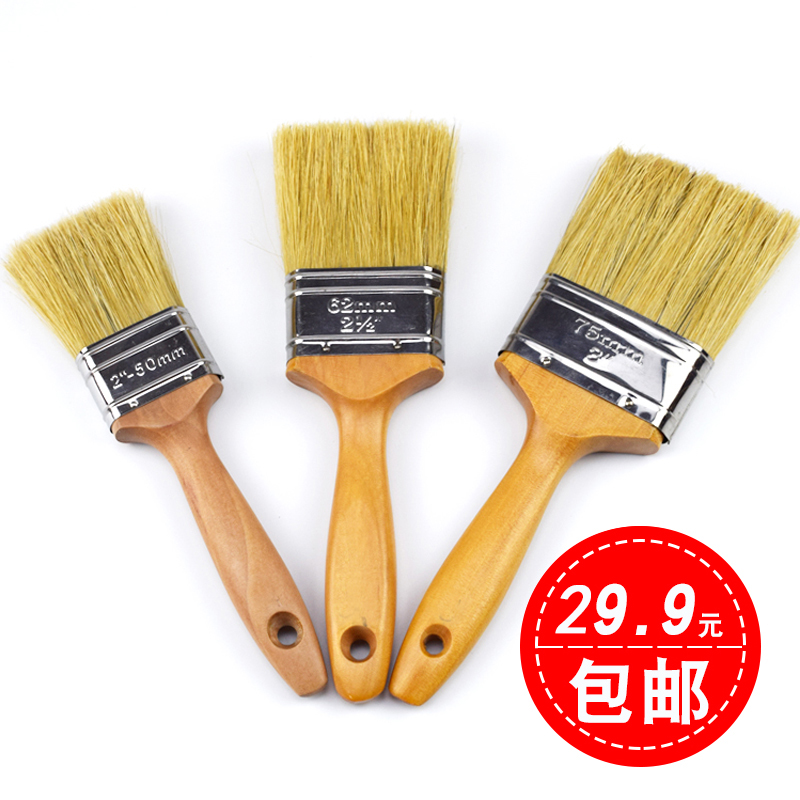 Foreign trade tail single thickened lengthened Sichuan mane pure pig hair brushed manufacturer direct direct fire resistant and corrosion resistant