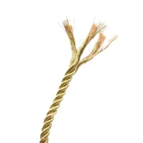 Золотой серебряный шелк шелк шелк с тремя поворотными веревочных сумочками. Связание веревки нейлоновые привязки веревочных автомобилей Slict 5 метров на кусок