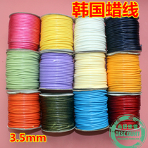 Diy Ornament Accessories Handmade Diy Strings Beads Material Snake Thread Rope 3 5MM Korea Wax Thread Wax Rope