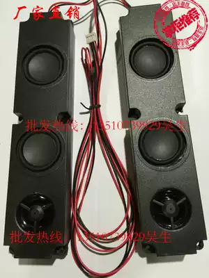 LCD TV advertising speaker 8 Euro R10 Watt w long strip cabinet subwoofer diaphragm dual speakers