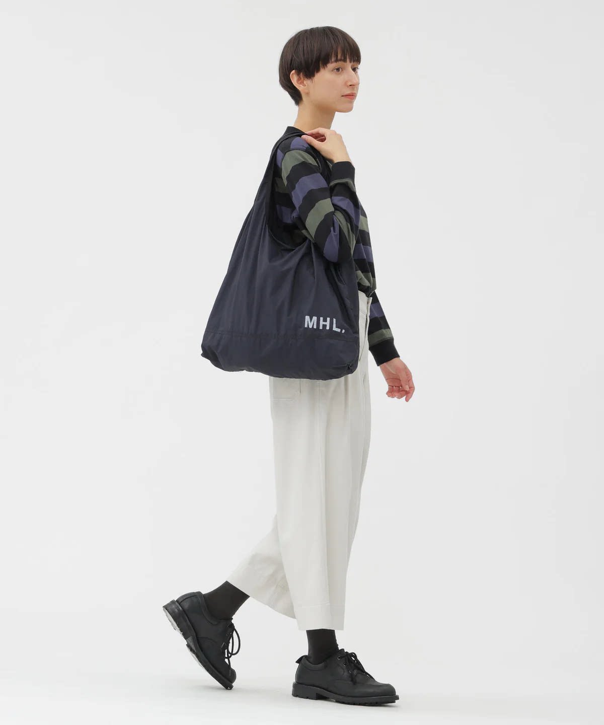 ?秋冬必备！日系潮流单品——MHL Parachute tote尼龙包✨-时尚帆布包 