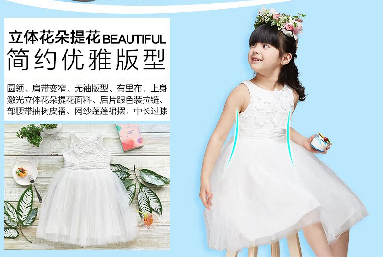 Robes pour fille en mélange - Ref 2046082 Image 9
