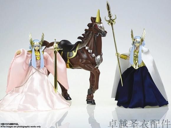 Spot Jimo Hilda with white horse holy clothes mythology Nordic double body to send special code general color primary color