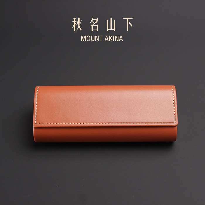 High-End Leather Eyeglass Case for Women ins Portable Simple Anti-Pressure Vintage Sunglasses Case for Men High-End Leather Eyeglass Case for Women ins Portable Simple Anti-Pressure Vintage Sunglasses Case for Men