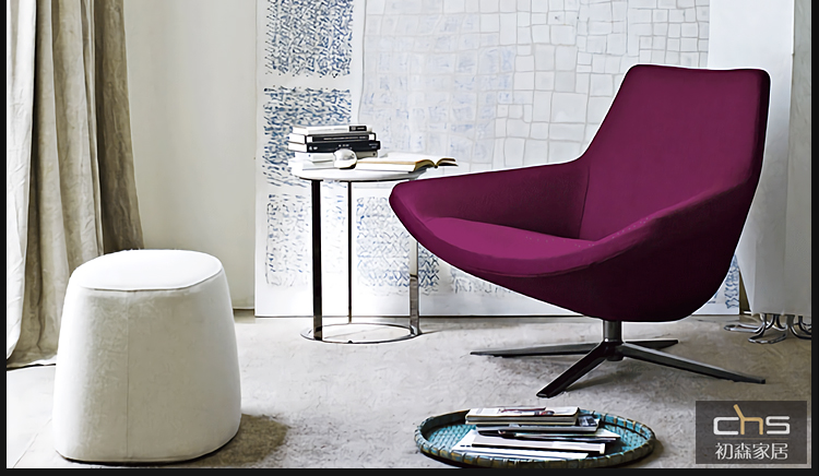 Nội thất Chusen Metropolitan Ghế bành Đô thị Ghế bành Ghế văn phòng Sáng tạo Ghế tiếp tân - Đồ nội thất thiết kế ghế mây tròn