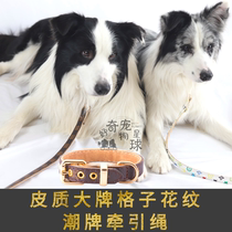 Dog Brand Item Circle Pet Trend Item Circle Cortical Traction Rope Small Canine Dog Kitten Kitten Neck Ring