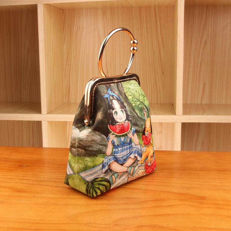 Vòng tay handmade12 làm bằng tay cutting Cắt miễn phí và giả sợi mây thơm dễ thương Sen girl gói vật liệu vàng - Vòng đeo tay Cuff vòng ngọc bích