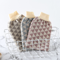 Rub bath gloves Strong rub bath artifact Adult rub back double-sided bath bath towel Female Male Korean rub mud rub bath towel