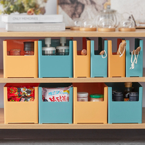 Cabinet containing box Kitchen Bathroom Tabletop Finishing Box Drawers Separation Multifunction Storage Box
