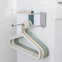  Multi-function hanger hook storage rack punch-free clothes hanging finishing rack Wall-mounted various storage artifacts