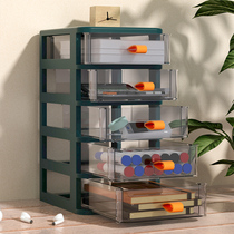 Dust-proof cosmetic office Desktop containing box Drawer Dresser Dresser Students Finishing Storage Box