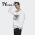 Adidas  neo 2019 mùa xuân mới cho nam áo len thể thao màu trắng tinh khiết DZ8717 - Thể thao lông cừu / jumper