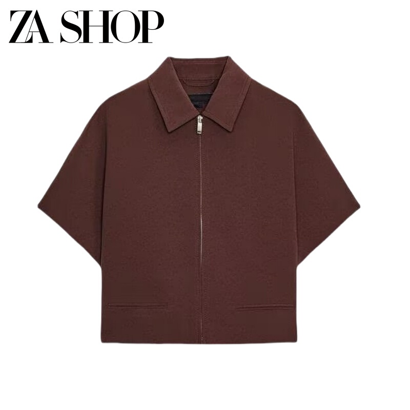 25 New Summer Women's Clothing, Simple and Versatile, Casual Lapel Short-Sleeved Short Jacket 8491062 8491053 25 New Summer Women's Clothing, Simple and Versatile, Casual Lapel Short-Sleeved Short Jacket 8491062 8491053