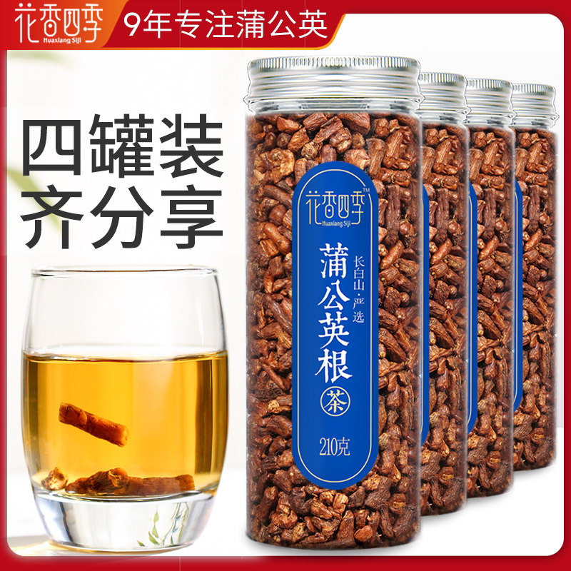 Long White Hills Wild Natural Dandelion Root Tea Whole Fried Cooked Flag Ship Store No grade Pu Dandelion Mother-in-law Ding
