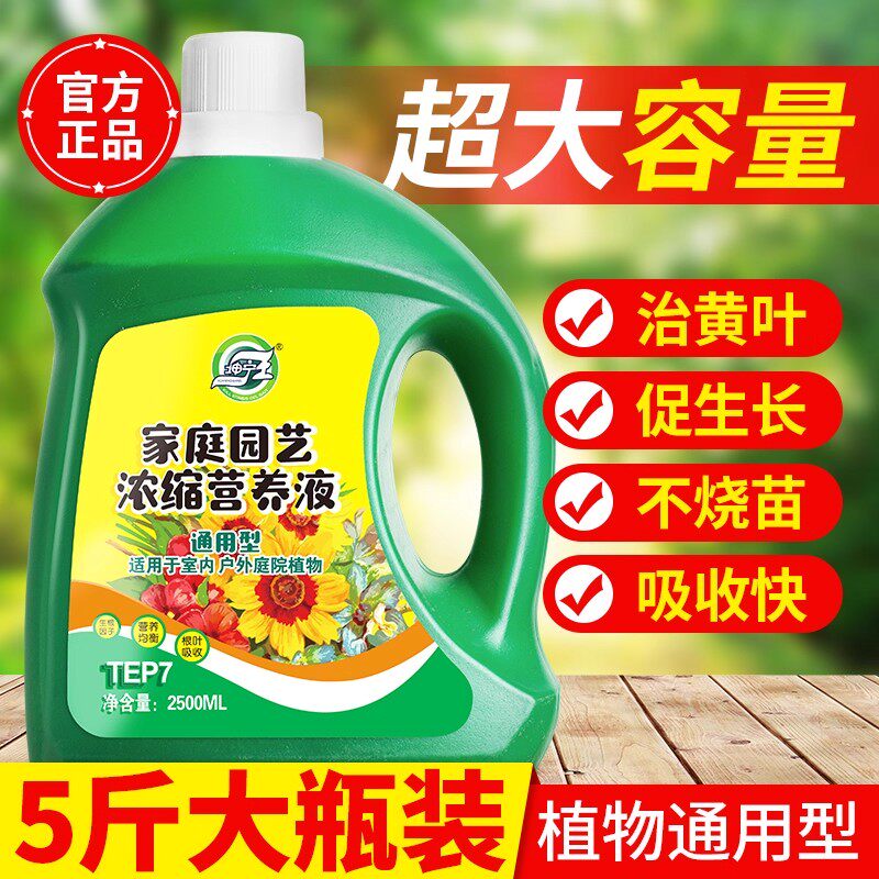 营养液植物通用型绿萝富贵竹发财树多肉水培养花卉绿植盆栽花肥料