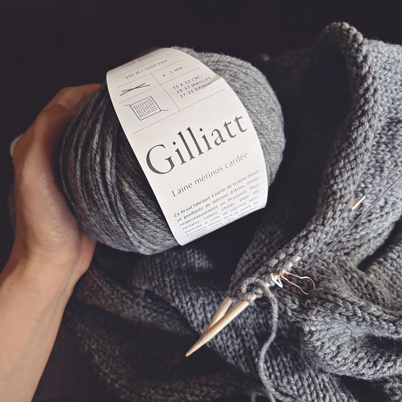 Gilliatt｜De Rerum Natura Southern French Rainbow Gilliat Coarse Merino Wool 100g