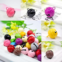 Net red pet supplies pendant round bell diy keychain hanging accessories pet accessories word bell wind chime