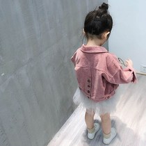 Girls foreign style coat princess girl coat Spring and Autumn 2018 new baby jacket Korean children Foreign style coat